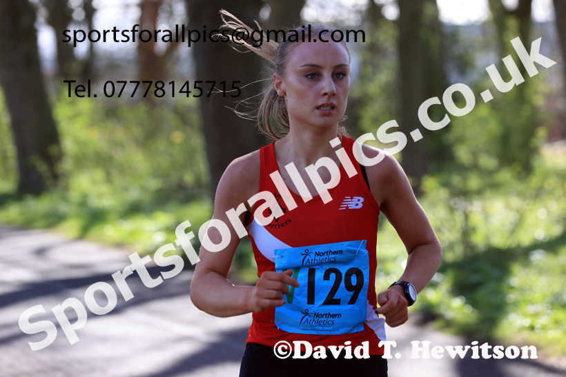 Senior Womens 6 Stage Road Relay, 2026 Northern Mens 12 and Womens 6 Stage Road Relays and Young Athletes 5k, Sheepmount Stadium, Carlisle. Photo: David T. Hewitson/Sports for All Pics